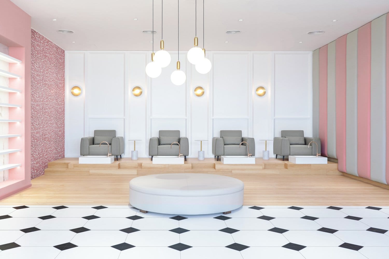 Beauty and Salons project: salon interior
