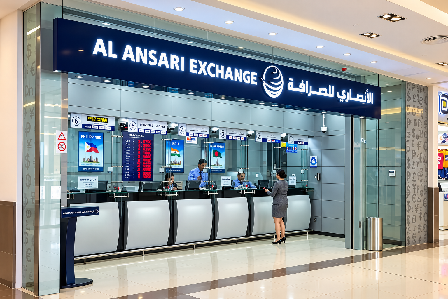 Commercial and Retail project: Al Ansari Exchange