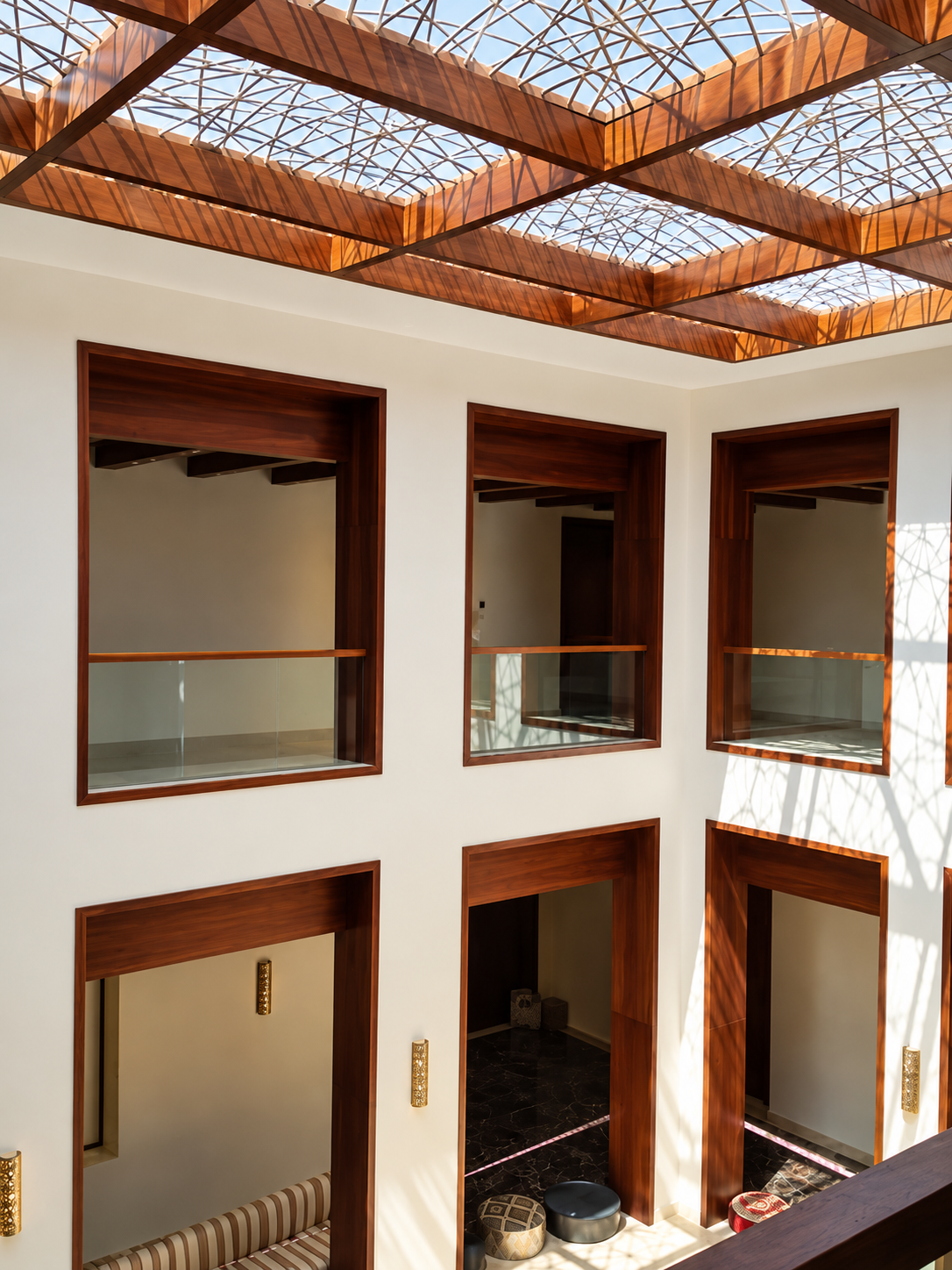 Architecture and Community project: interior atrium