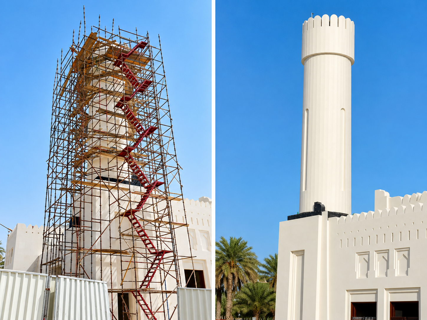Architecture and Community project: minaret collage